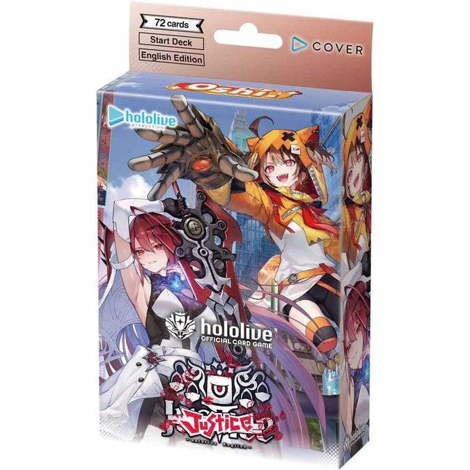 Hololive Official Card Game: Start Deck - Oshi Justice