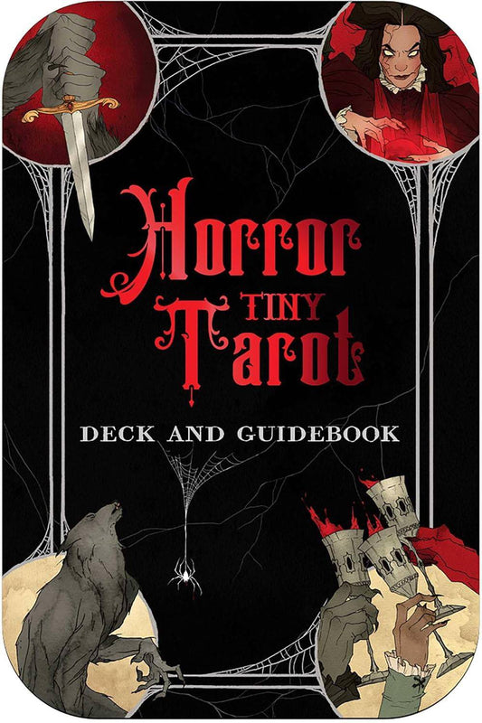 Tiny Tarot Horror Deck & Guidebook