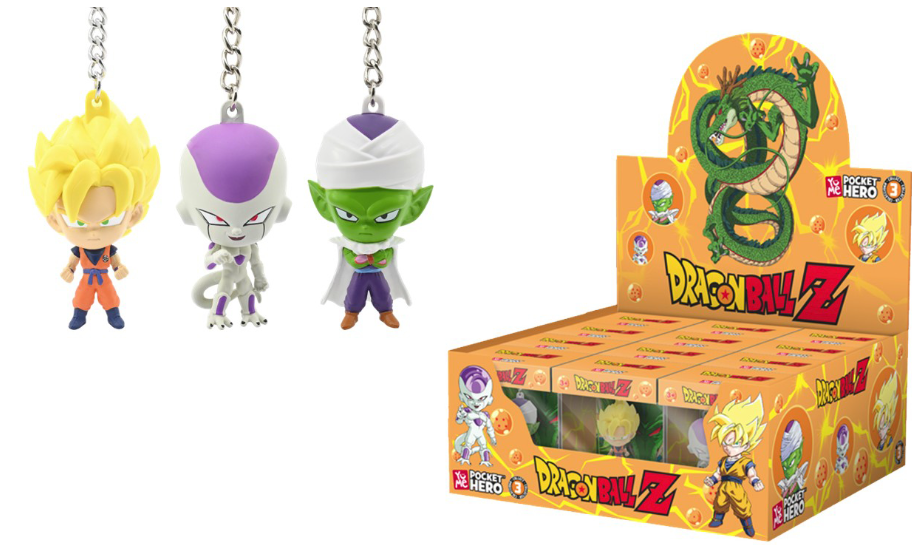 DRAGONBALL Z YUME POCKET HERO KEYCHAIN SER 1 12PC