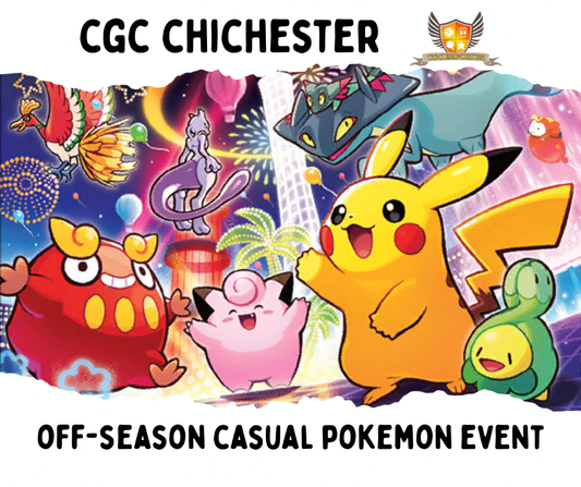 CGC Chichester - Pokemon: Off-Season Casual Tournament - 28th June 2026 @ 11am
