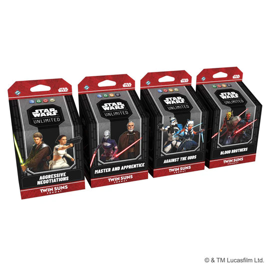Star Wars: Unlimited Twin Suns Preconstructed Decks