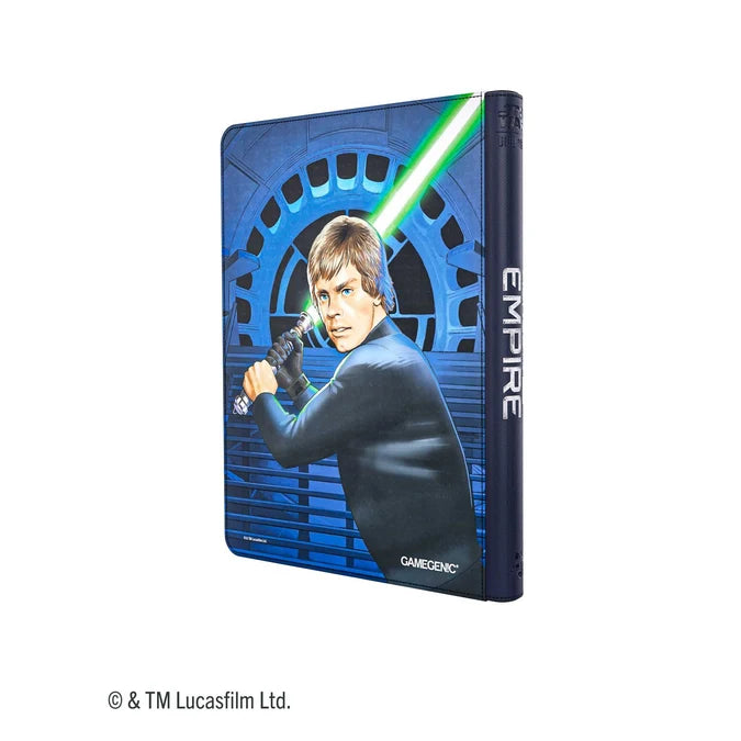 Gamegenic Star Wars: Unlimited Zip-Up Album 18-Pocket - Jedi Luke Skywalker & Emperor Palpatine