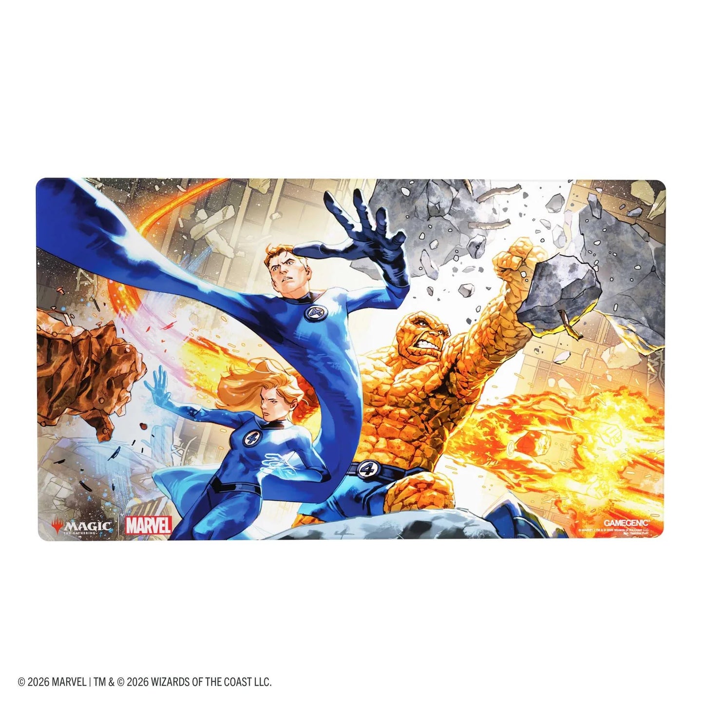 Gamegenic Magic: The Gathering Marvel Super Heroes Shiny Playmat - The Fantastic Four