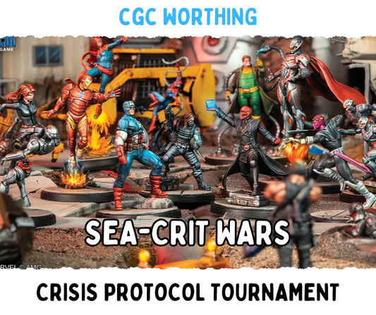 CGC Worthing: Marvel Crisis Protocol 'Sea-Crit Wars' Tournament - 12th September @ 10am