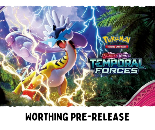 Pokemon Scarlet & Violet: Temporal Forces - Worthing Pre-Release (10/03/2024 @ 12pm)