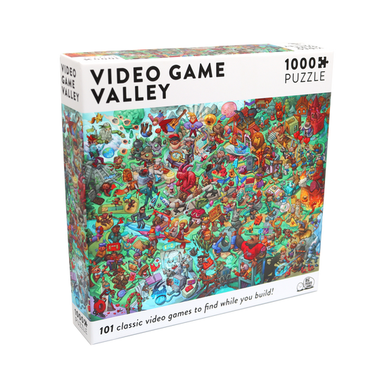 VIDEO GAME VALLEY 1000PC PUZZLE