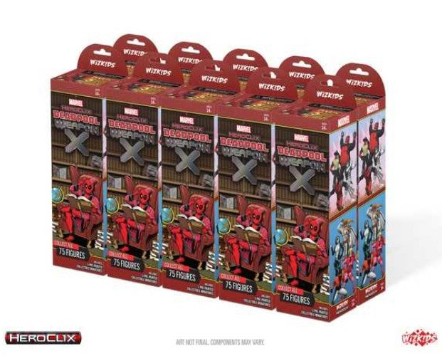 Marvel HeroClix: Deadpool Weapon X Booster Brick