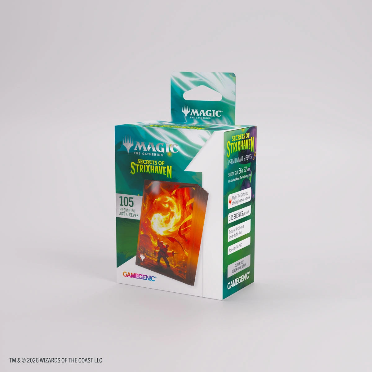 Gamegenic Magic: The Gathering Secrets of Strixhaven Premium Art Sleeves