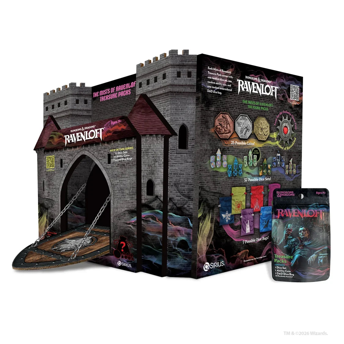 D&D - Mists of Ravenloft Treasure Packs