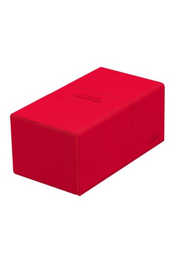 Ultimate Guard Twin Flip`n`Tray 200+ XenoSkin Monocolor Red