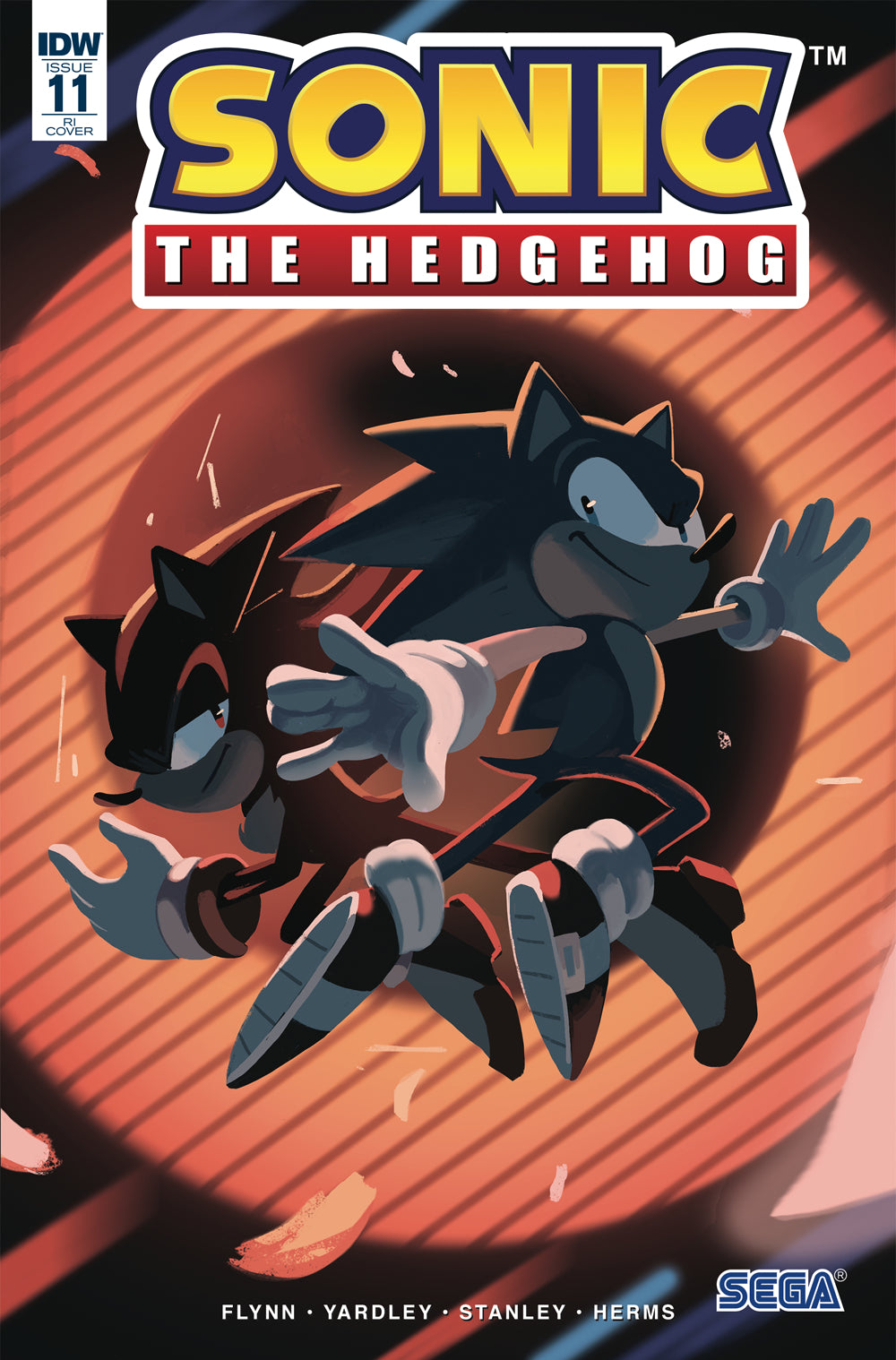 SONIC THE HEDGEHOG #11 CVR C RI COVER
