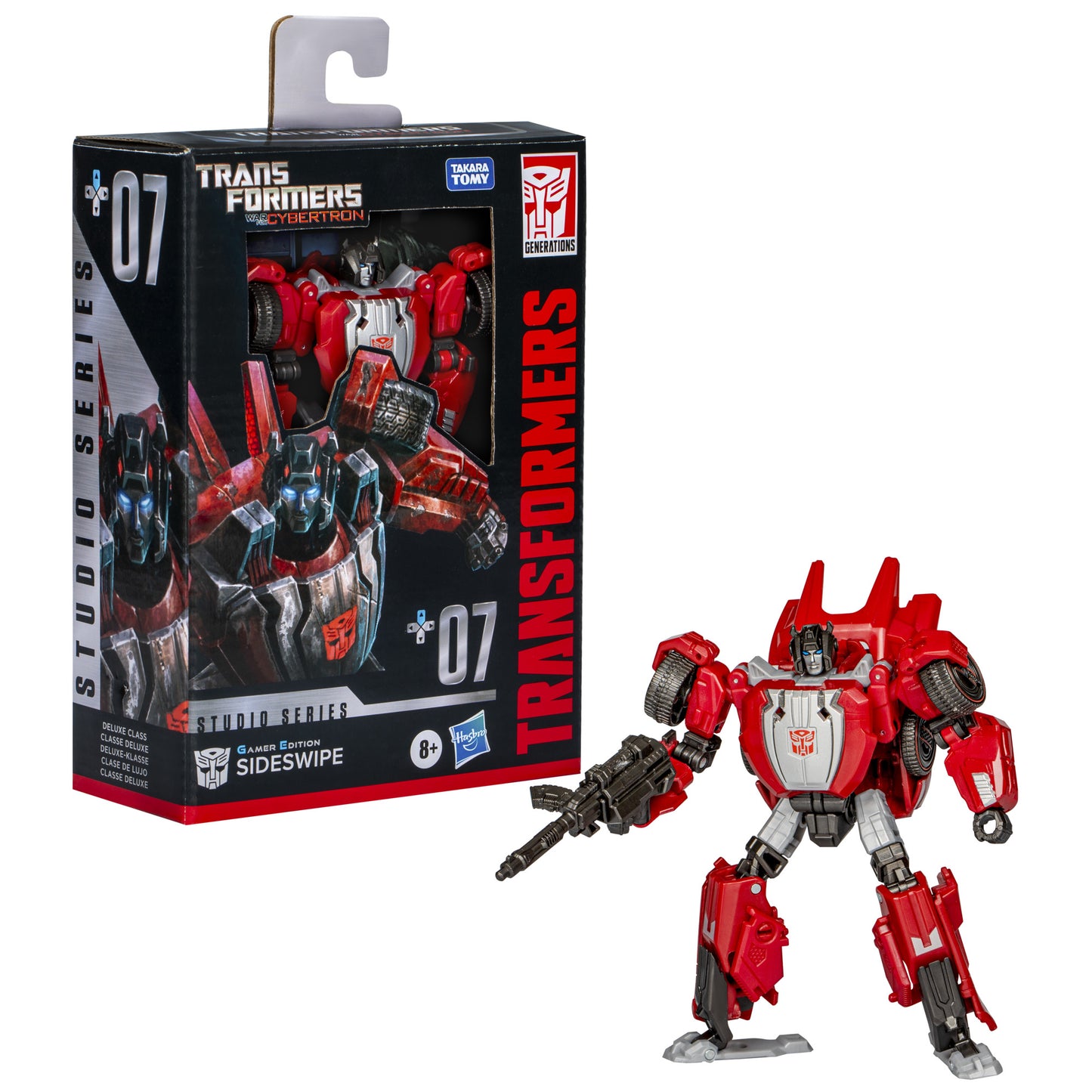 TRANSFORMERS STUDIO SERIES DLX WFC SIDESWIPE AF