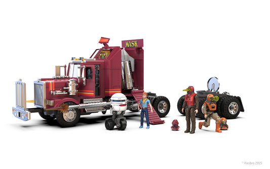 SDCC MASK MOBILE DEFENSE UNIT 12IN VEHICLE W/ 1/24 FIGS TOY