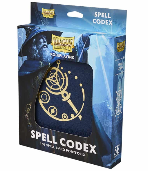 Dragon Shield Spell Codex - Midnight Blue