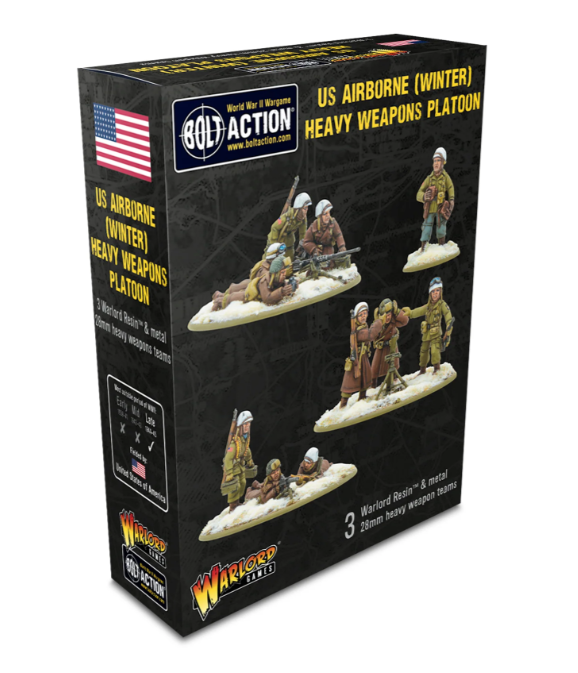 Bolt Action: US Army (Winter) Heavy Weapon Platoon