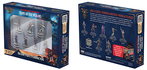 Baldurs Gate 3 - Character Miniatures Boxed Set - Wizkids