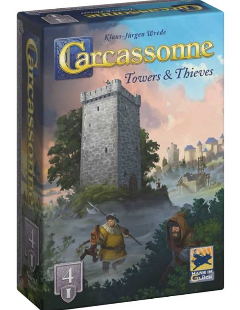 Carcassonne: Towers & Thieves (Expansion 4 - 2025)