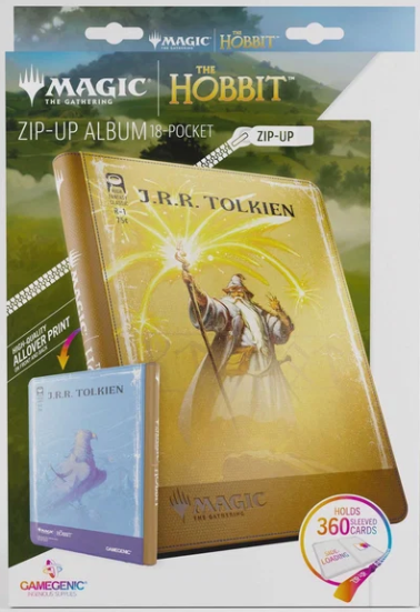 Gamegenic Magic: The Gathering The Hobbit Zip-Up Album 18-Pocket - Gandalf, Goblin's Bane/The Lord of the Eagles