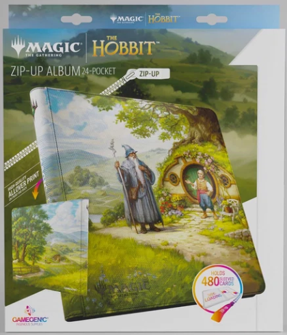 Gamegenic Magic: The Gathering The Hobbit Zip-Up Album 24-Pocket - The Shire