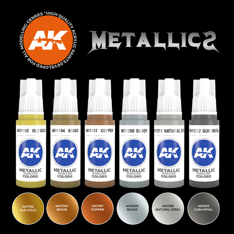 Metallics 3rd Gen Set