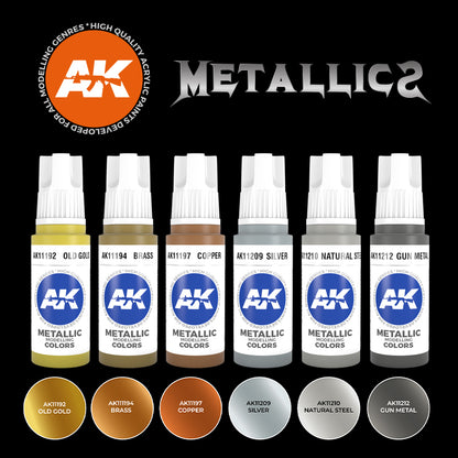 Metallics 3rd Gen Set