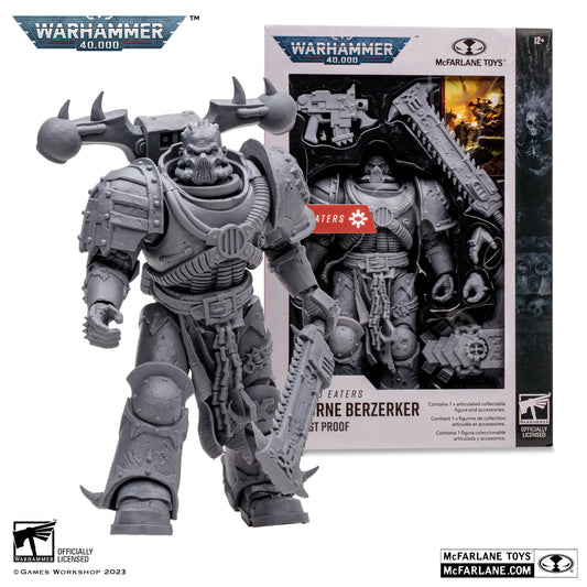 WARHAMMER 40K WV7 KHORNE BERZERKER (WORLD EATER) Artist Proof Action Figure