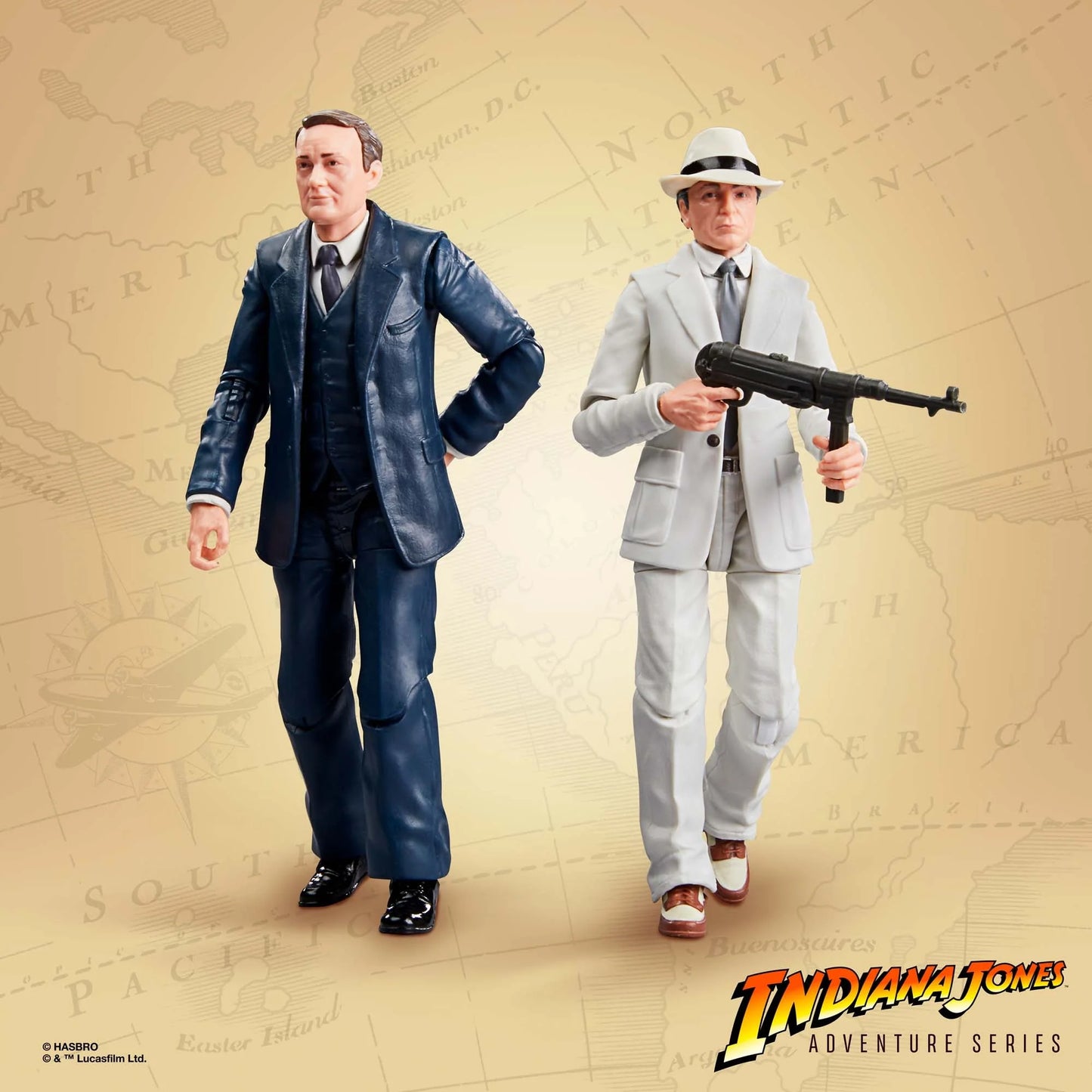 Indiana Jones The Adventure Series: Marcus Brody and Rene Belloq (Ark Showdown)