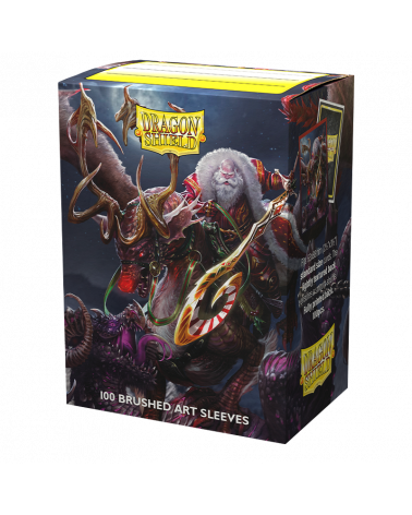 Dragon Shield Japanese Size Brushed Art Sleeves – Christmas 2022 (60)