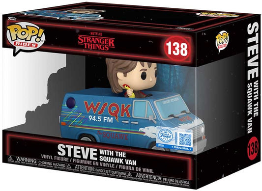 Pop Deluxe Rides St S5 Steve W/Squawk Van