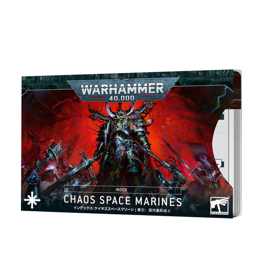 Index Cards - Chaos Space Marines
