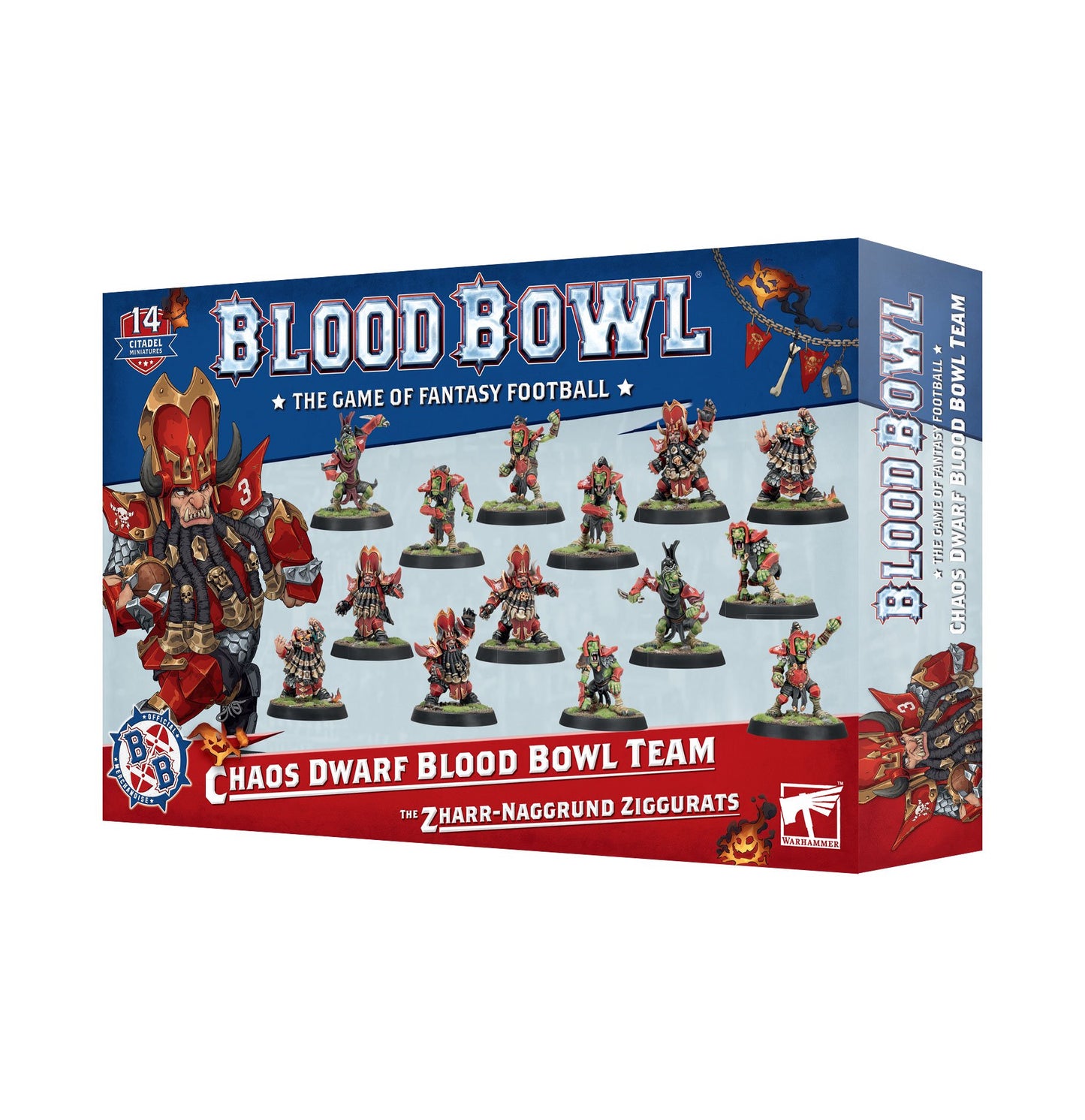 Blood Bowl: Chaos Dwarf: Zharr-Naggrund Ziggurats