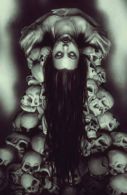 Hello Darkness #10 Cover F 1:10 Rebeca Puebla Black & White Virgin Variant