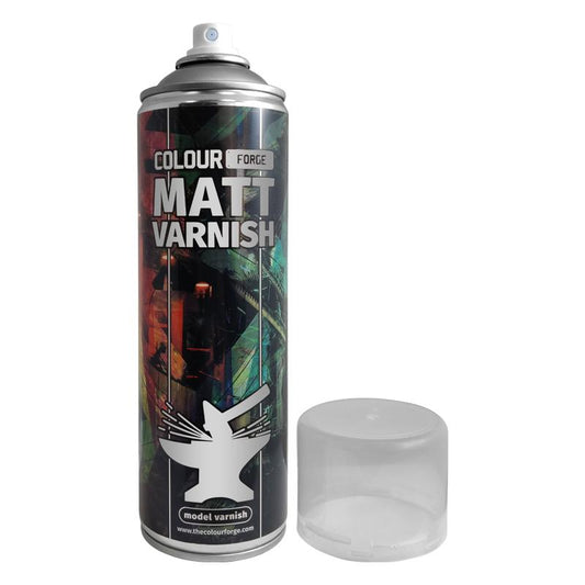 Colour Forge Matt Varnish Finish Spray 500ml