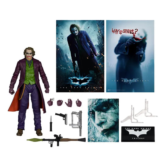 DC Multiverse: Deluxe Theatrical Edition Action Figure: The Dark Knight: The Joker (The Dark Knight)