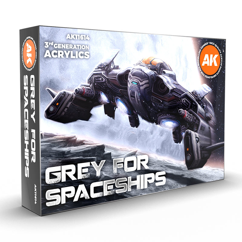 AK Grey for Spaceships 3Gen Acrylics