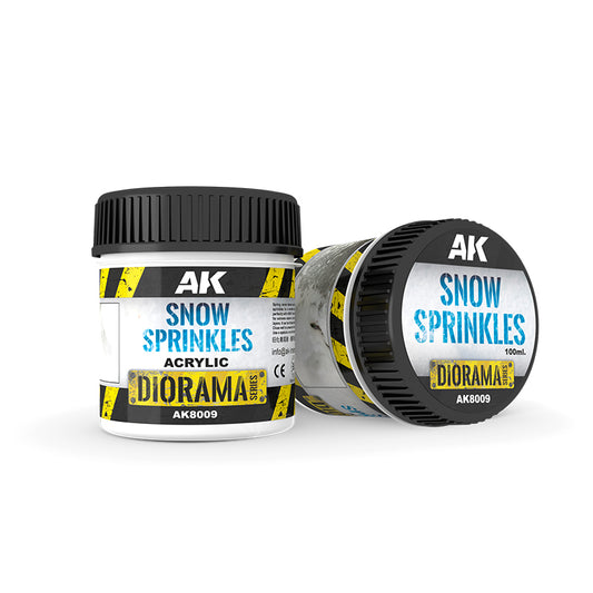AK Diorama Snow Sprinkles Acrylic