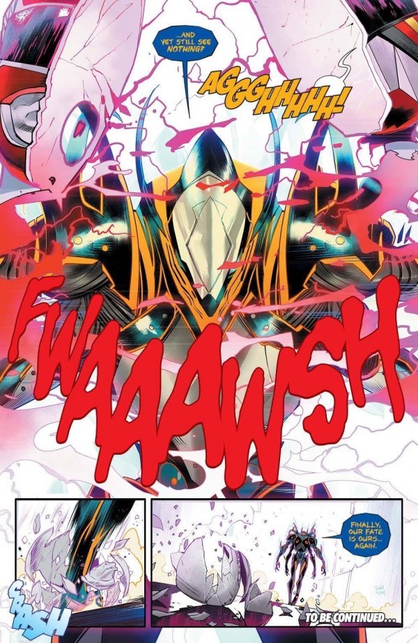MIGHTY MORPHIN POWER RANGERS #50 FOC MORA VAR