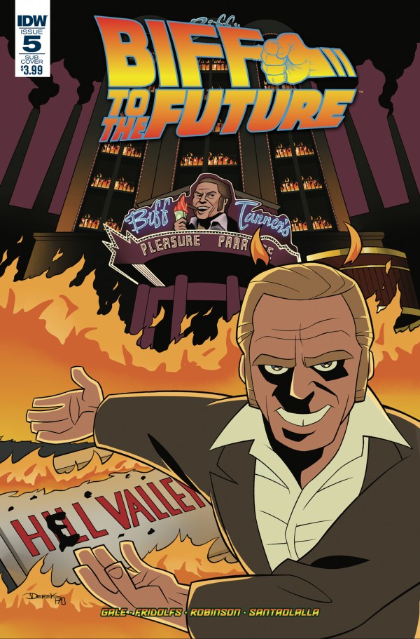 BACK TO THE FUTURE BIFF TO THE FUTURE #5 (OF 6) SUB VAR