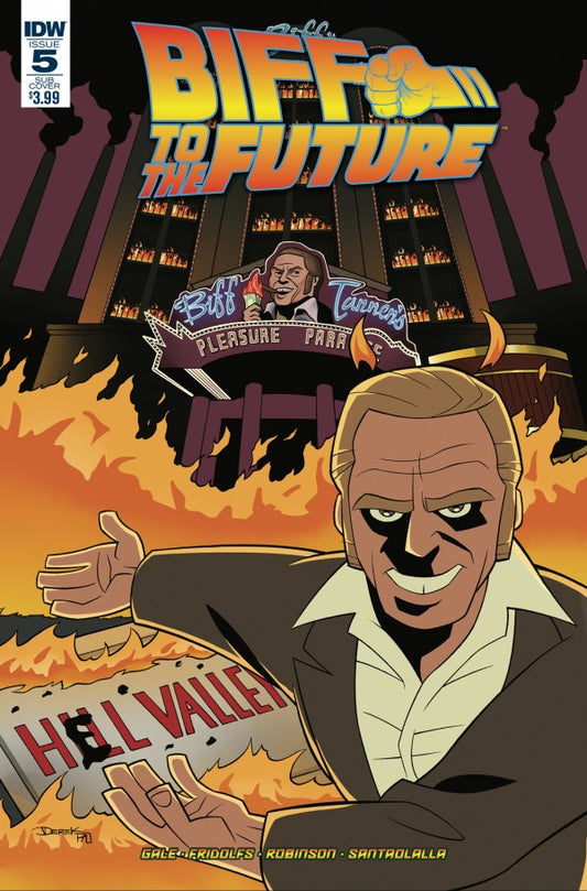 BACK TO THE FUTURE BIFF TO THE FUTURE #5 (OF 6) SUB VAR