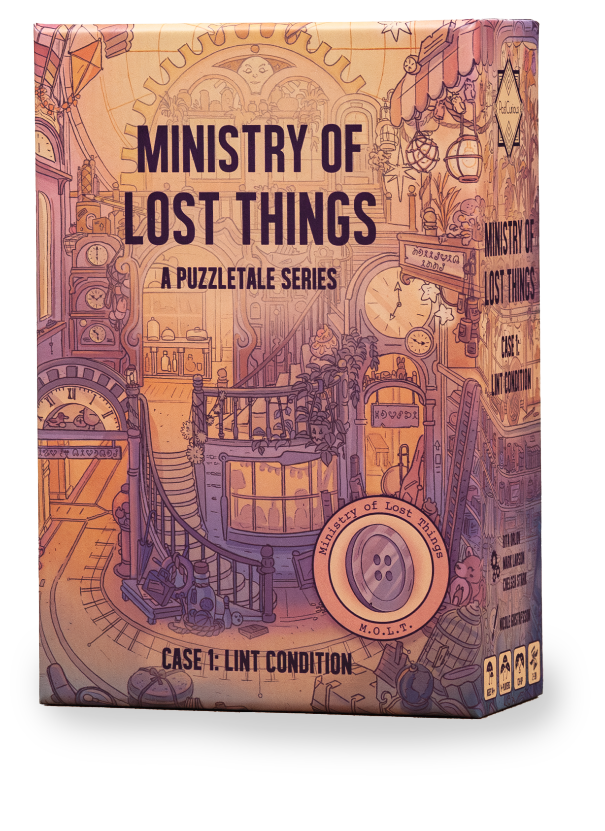Ministry of Lost Things: Case 1: Lint Condition