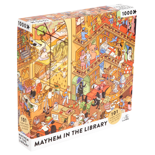 Mayhem at the Library Jigsaw Puzzle