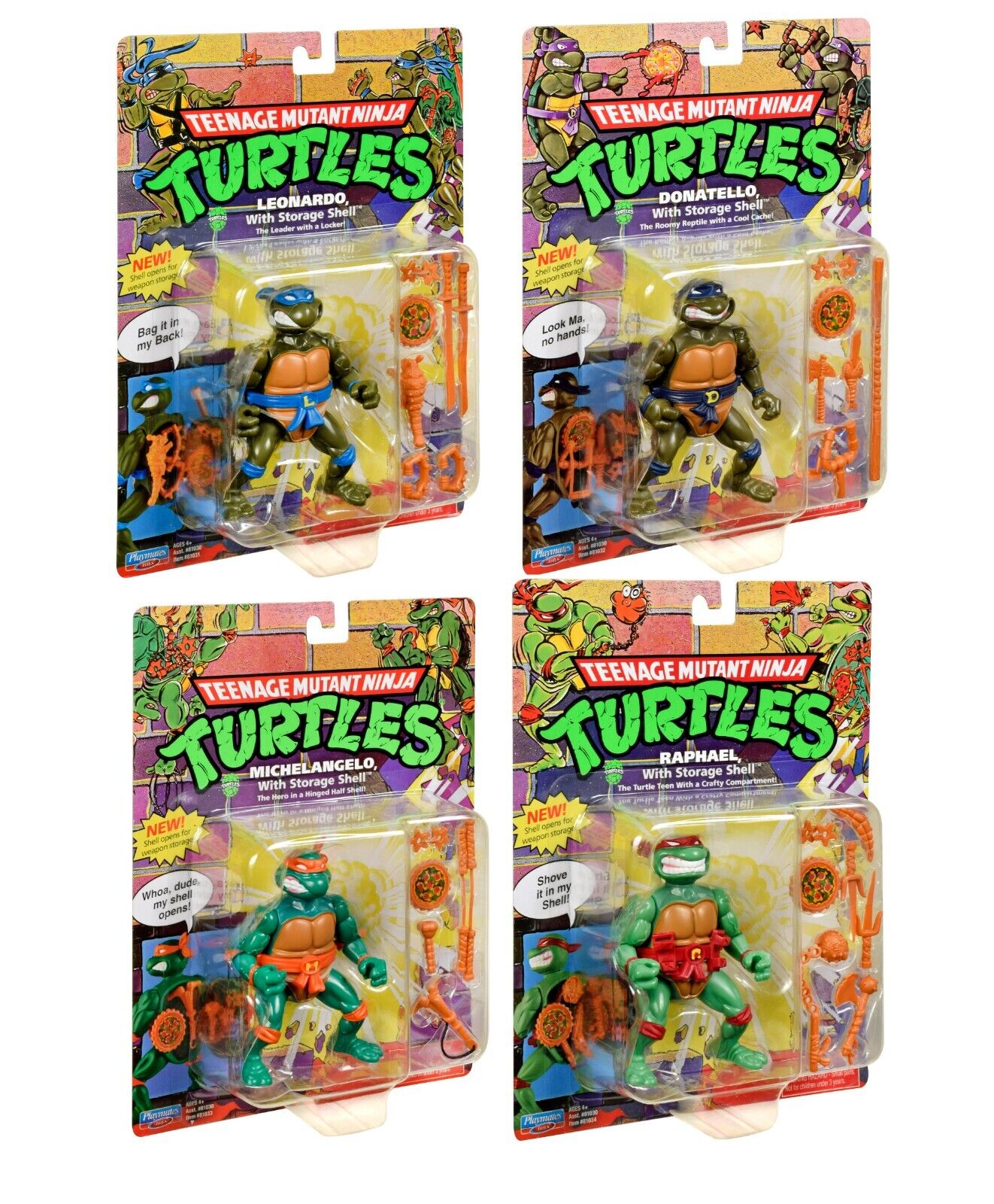 TEENAGE MUTANT NINJA TURTLES AF STORAGE SHELL