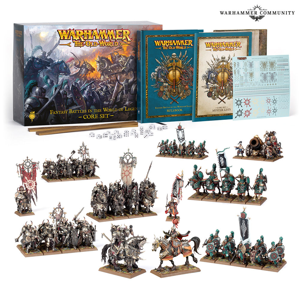 Warhammer The Old World Core Set - Warriors of Chaos v Grand Cathay