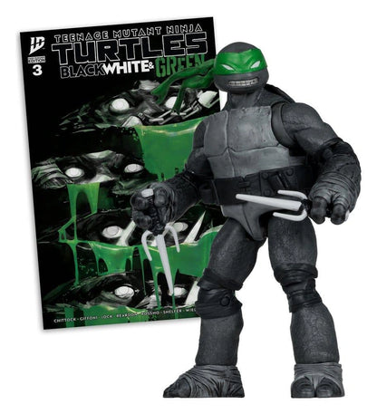 TMNT Black White & Green Page Punchers 5in Figures Wave 3