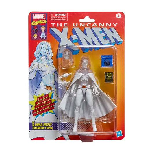 X-Men: Marvel Legends Retro Action Figure: Emma Frost (Diamond Form)