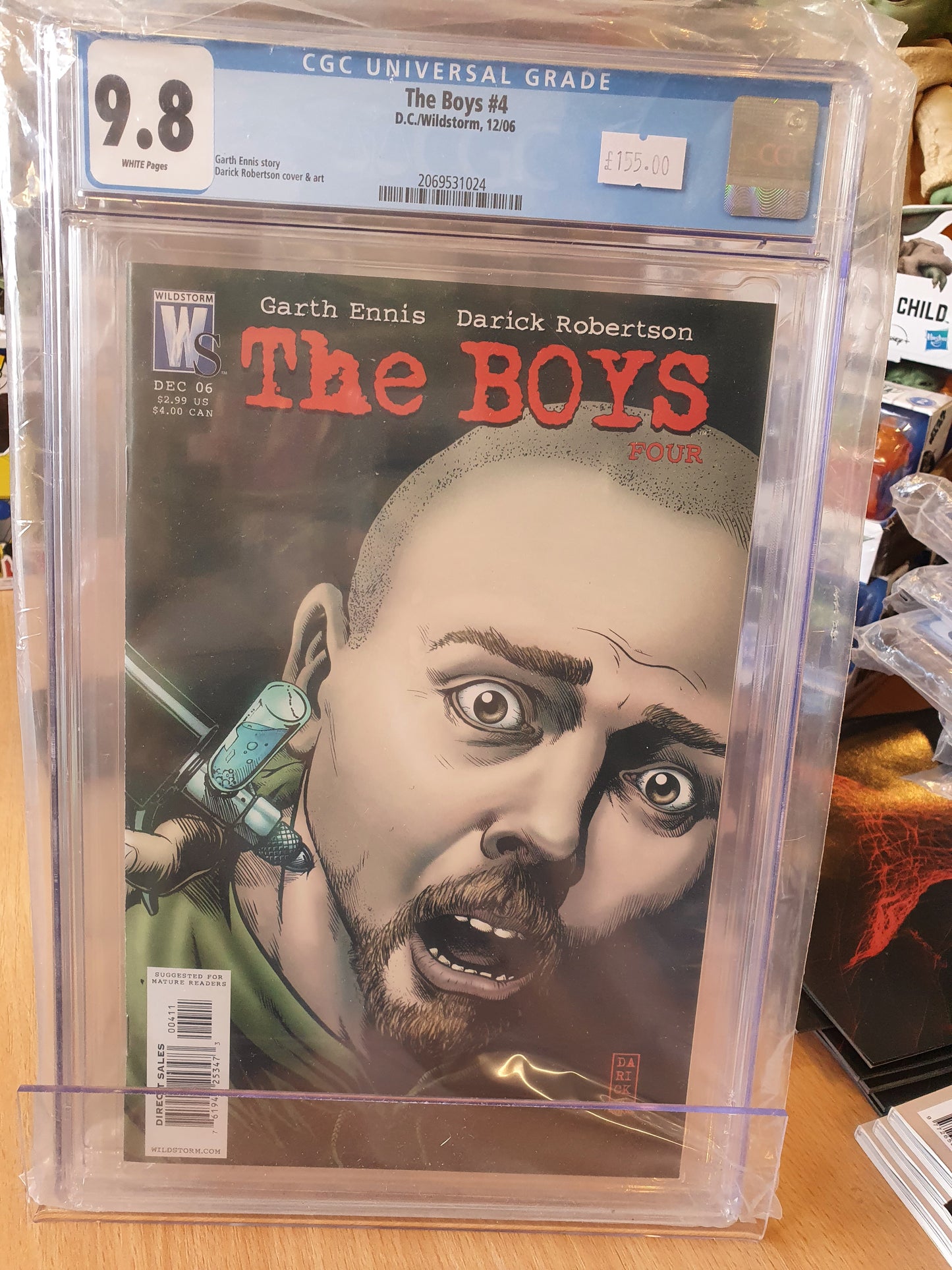 THE BOYS #4 - CGC Graded 9.8
