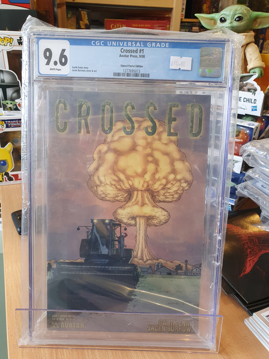 CROSSED #1 - CGC Graded 9.6