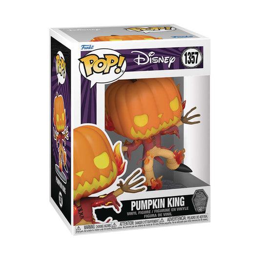 Pop Disney Nbx 30th Pumpkin King Vinyl Figure