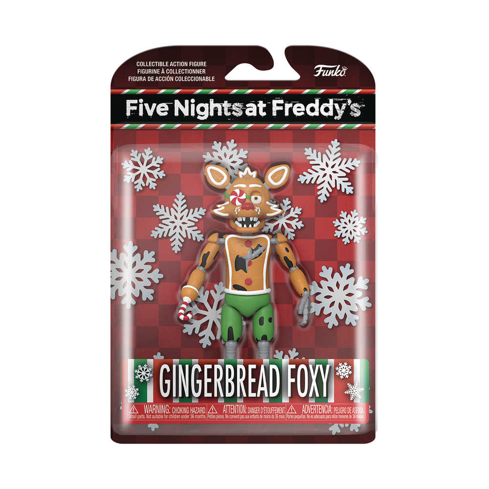 Fnaf Holiday Foxy Action Figure