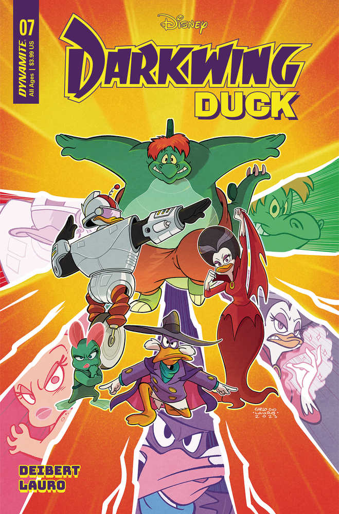 Darkwing Duck #7 Cover F 10 Copy Variant Edition Lauro Original